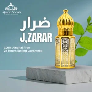 Zarar by J. Inspired Ittar Roll On / Premium Alcohol Free Long Lasting Fragrance for Men - Original Fragrance